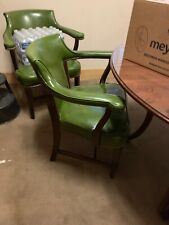 wood chairs green for sale  Stamford