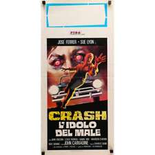 CRASH! Pôster original do filme - 13x28 pol. - 1976 - Charles Band, José Ferrer comprar usado  Enviando para Brazil