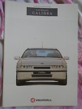 Vauxhall calibra brochure for sale  KINGS LANGLEY