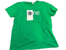 Microsoft Nokia Lumia 1 Cell Phone Promo T Shirt Adult 2XL Green Mens for sale  Shipping to South Africa