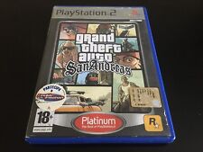 GTA GRAND THEFT AUTO SAN ANDREAS SONY PLAYSTATION 2 PS2 EDITION IT PAL MAP comprar usado  Enviando para Brazil