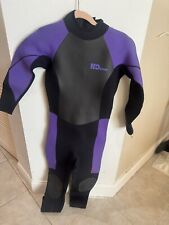 h2odyssey Full Body women's wetsuit Size 10 Purple Black Long Sleeve for sale  Shipping to South Africa