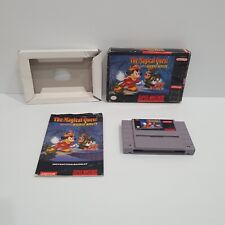 The Magical Quest Starring Mickey Mouse (Super Nintendo, 1992) SNES CIB Completo, usado comprar usado  Enviando para Brazil