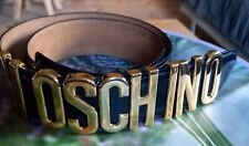 Moschino damengürtel feinstes gebraucht kaufen  Frauenberg, Ruschberg, Rückweiler