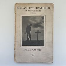 Registros personales de Tommy at War 1938 de la Gran Guerra de soldados ingleses segunda mano  Embacar hacia Argentina