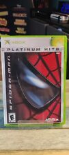 Spider-man Platinum Hits Microsoft Xbox Video Game Complete With Manual, used for sale  Shipping to South Africa