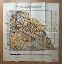 Geologische karte preußen gebraucht kaufen  Deutschland