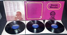 Stevie Wonder 3 LP Looking Back quase perfeito/muito bom+ 1977 Soul Motown M-804LP3 capa tripla comprar usado  Enviando para Brazil