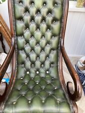 Green chesterfield rocking for sale  NEWPORT