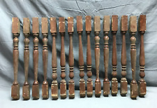 Usado, Antiguo Lote de 15 Husillos de Madera Torneada 2x20 Escalera Antigua De Colección 59-23B segunda mano  Embacar hacia Argentina