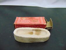 Vintage Requa Pumice Stone Cake Form with groove in original box #27 USA for sale  Shipping to South Africa