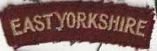 East yorkshire regiment for sale  UK