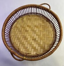 Bamboo round tray for sale  Beebe