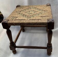solid wooden foot stool for sale  NOTTINGHAM
