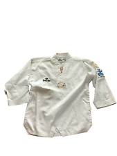 Giacca Dobok Taekwondo daedo WTF Patch FITA Italia size 0 SEUL No Cintura, usado segunda mano  Embacar hacia Mexico