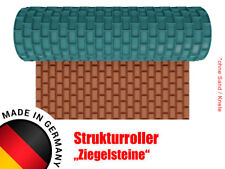 Strukturwalze Walze Roller "Ziegelsteine" Modellbau in 1:87 1:72 1:35 comprar usado  Enviando para Brazil