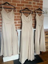 3 dresses bridesmaid for sale  SOUTHAMPTON