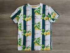KARL KANI  Women's "Lemon Print" T-shirt, size XS oversize, fit. SMALL, używany na sprzedaż  PL