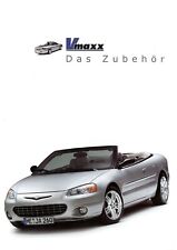 Chrysler Sebring Cabrio Vmaxx Zubehör Prospekt 2002 D brochure accessories comprar usado  Enviando para Brazil