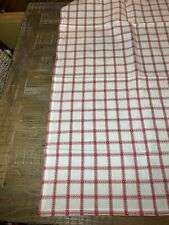 Mantel de picnic cajón y barril 60" x 60" rojo blanco cuadrado a cuadros “Dobby” segunda mano  Embacar hacia Argentina