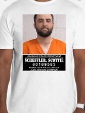Scottie Scheffler  Mugshot Tee - White - Adult XL - Next Level tee, used for sale  Shipping to South Africa