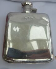 sterling silver hip flask for sale  RADLETT