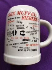 Bierkrug sex muffel gebraucht kaufen  Beyenburg