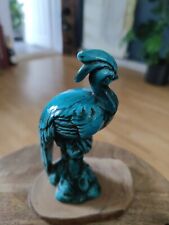 Turquoise bird statue for sale  SOUTHSEA