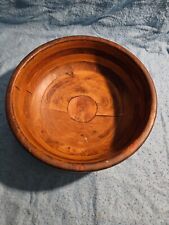 carved wooden fruit bowl for sale  Lincolnton