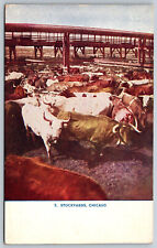 Postcard stockyards beef for sale  North Olmsted