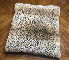 leopard fur throw pillows for sale  Kirbyville