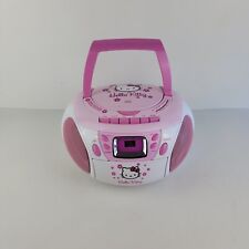 Grabadora de casete de radio Hello Kitty AM/FM reproductor de CD Boombox modelo KT2028A ¡FUNCIONA! segunda mano  Embacar hacia Argentina