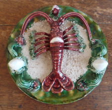 Antique majolica lobster for sale  UK