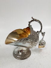 silver plated sugar bowl for sale  RUGBY