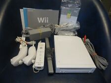 Paquete de consola de videojuegos Nintendo Wii blanca (RVL-001) - con Wii Speak segunda mano  Embacar hacia Argentina