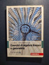 algebra lineare geometria usato  Schio