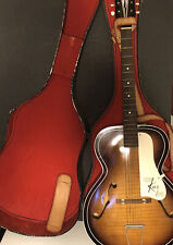 Vintage 60s Kay L8897 Archtop Acoustic Guitar MINTY all original L-1 in case, used for sale  Shipping to Canada