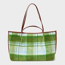 Plaid craft tote for sale  USA