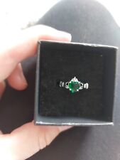 Green claddagh ring for sale  CLEETHORPES