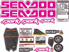 SEADOO SPARK 3 UP 2015 - 2022 Kit de Gráficos/Decalque/Adesivos ROSA PERSONALIZADO comprar usado  Enviando para Brazil