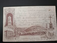 Cartolina carpineto romano. usato  Giugliano In Campania