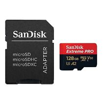 Usado, SanDisk 128 GB Micro SDXC MicroSD TF Clase 10 128 GB Extreme PRO 200 MB/s V30 segunda mano  Embacar hacia Argentina