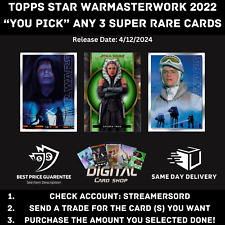 Usado, Topps Star Wars Card Trader Masterwork 2022 - ELIGES cualquiera de las 3 tarjetas súper raras segunda mano  Embacar hacia Argentina