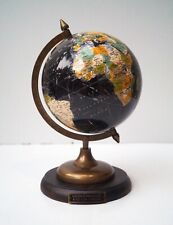 Mapa globo do mundo preto suporte giratório luz decoração terra oceano para educação infantil comprar usado  Enviando para Brazil