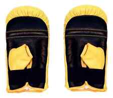 GUANTES Bolso de Boxeo de Cuero CORTI - Talla 3 - Amarillo y Negro o Rojo y Amarillo segunda mano  Argentina 