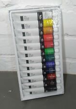 Oil Paints Painting Set Colours Picture Kit Art 12 x 21ml Large Big Tubes gift for sale  Shipping to South Africa
