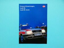 Prospekt / Katalog / Brochure Audi 80 (B4) Notarzt Limousine und Avant - 05/93, usado comprar usado  Enviando para Brazil
