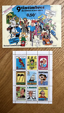 Tintin tintimbres planche d'occasion  Boulogne-Billancourt