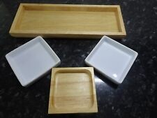 White wooden serving for sale  RYDE