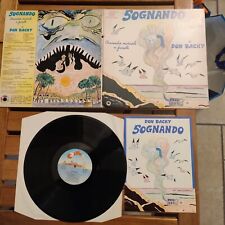 Usato, Don Backy ‎Sognando (Commedia Musicale A Fumetti) LP con raro flyer 1978 NM/VG+ usato  Napoli
